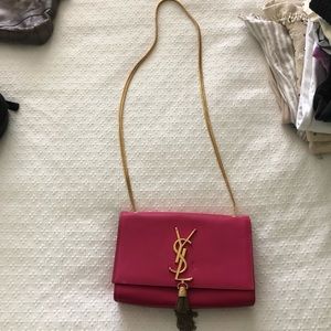 Hot pink designer bag